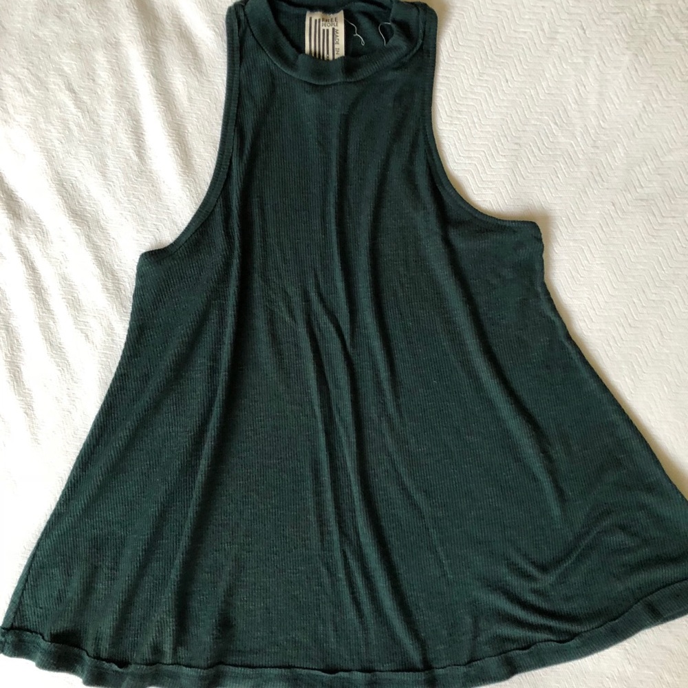 Free People Mock Neck Tank